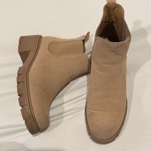 Elegant Tan Ankle Booties